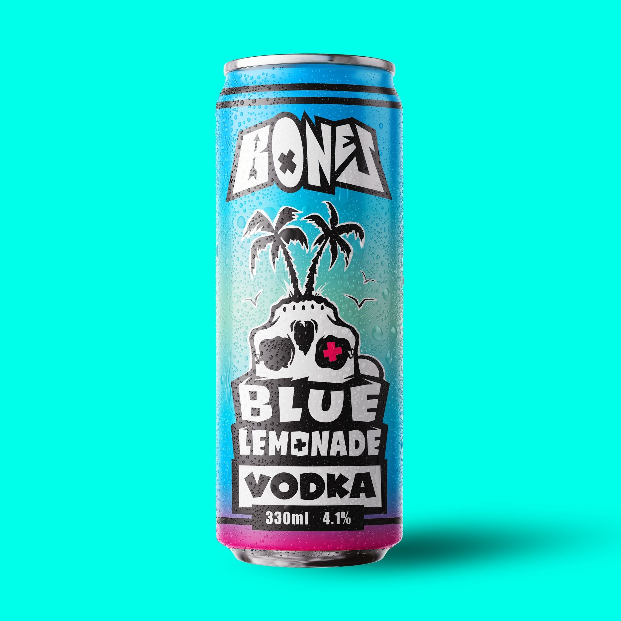 Bones Vodka Blue Lemonade RTD Drinks