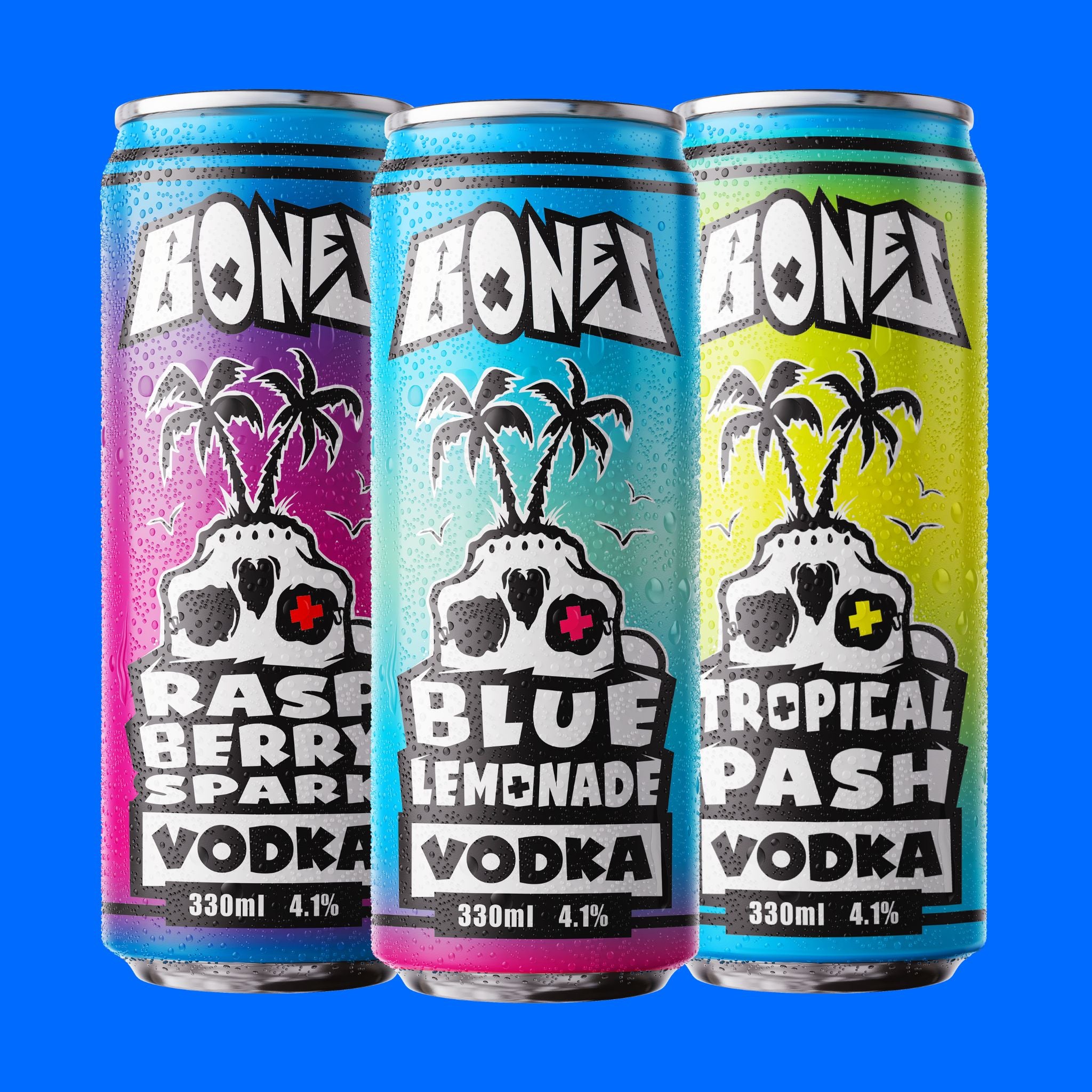 Bones Vodka RTD Drinks Mixed Case